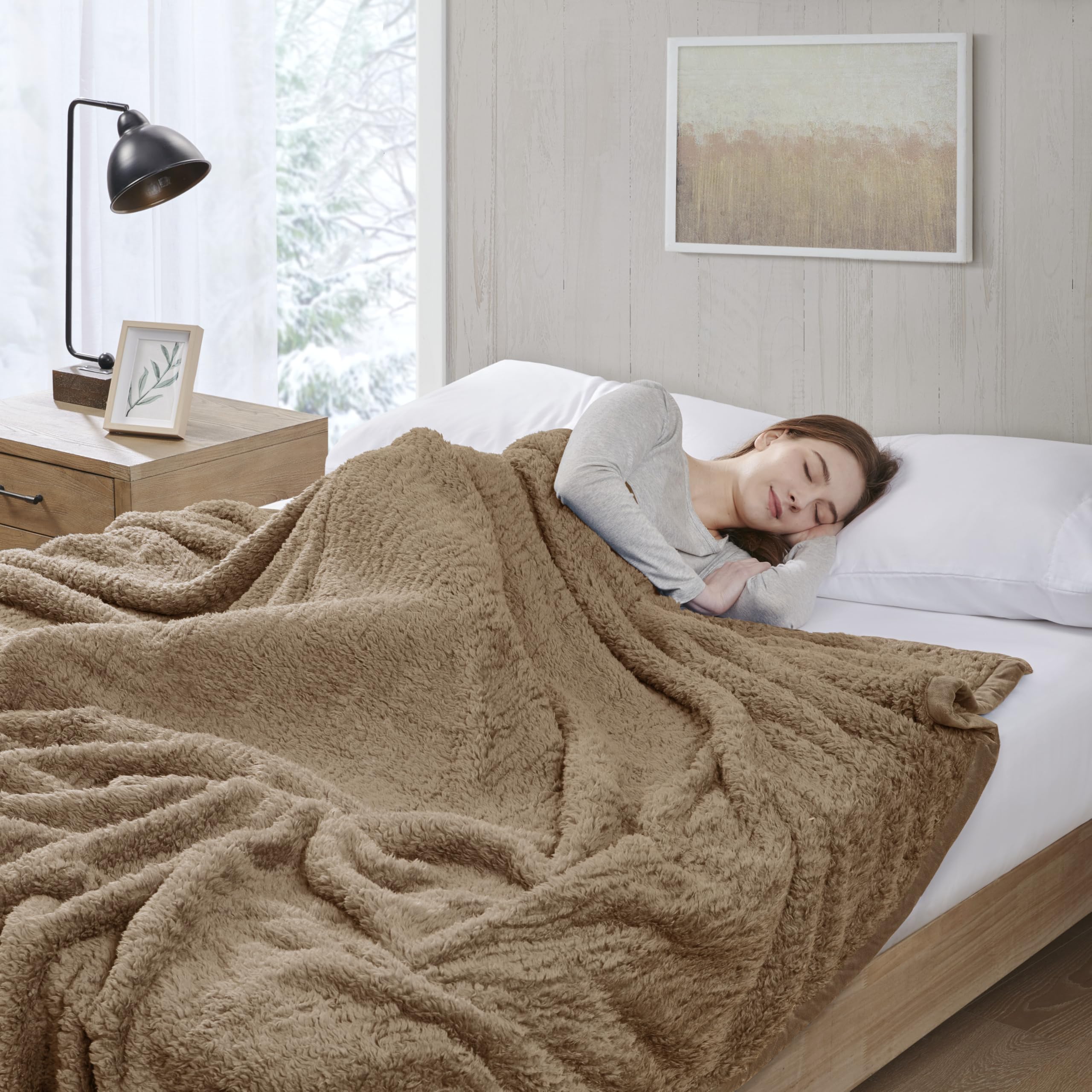 Amazon.com: Woolrich Burlington Berber Blanket Super Soft, Cozy